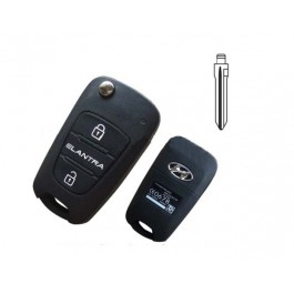 Κλειδια οχηματων - Άδειο κέλυφος για αναδιπλωμένο κλειδί με  τηλεχειρισμό για ELANTRA HYUNDA