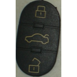 Κλειδια οχηματων - Πλαστικα κουμπια για τηλεχειριστήριο AUDI - 3 κουμπια AUDI
