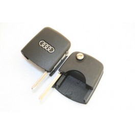 Κλειδια οχηματων - Κλειδί τύπου FLIP για AUDI με λεπίδα και υποδοχή για στρογγυλό REMOTE AUDI